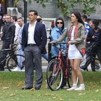 Salman Khan and Katrina Kaif in Ek Tha Tiger being shot on location at Trinity College Pictures | Picture 75334